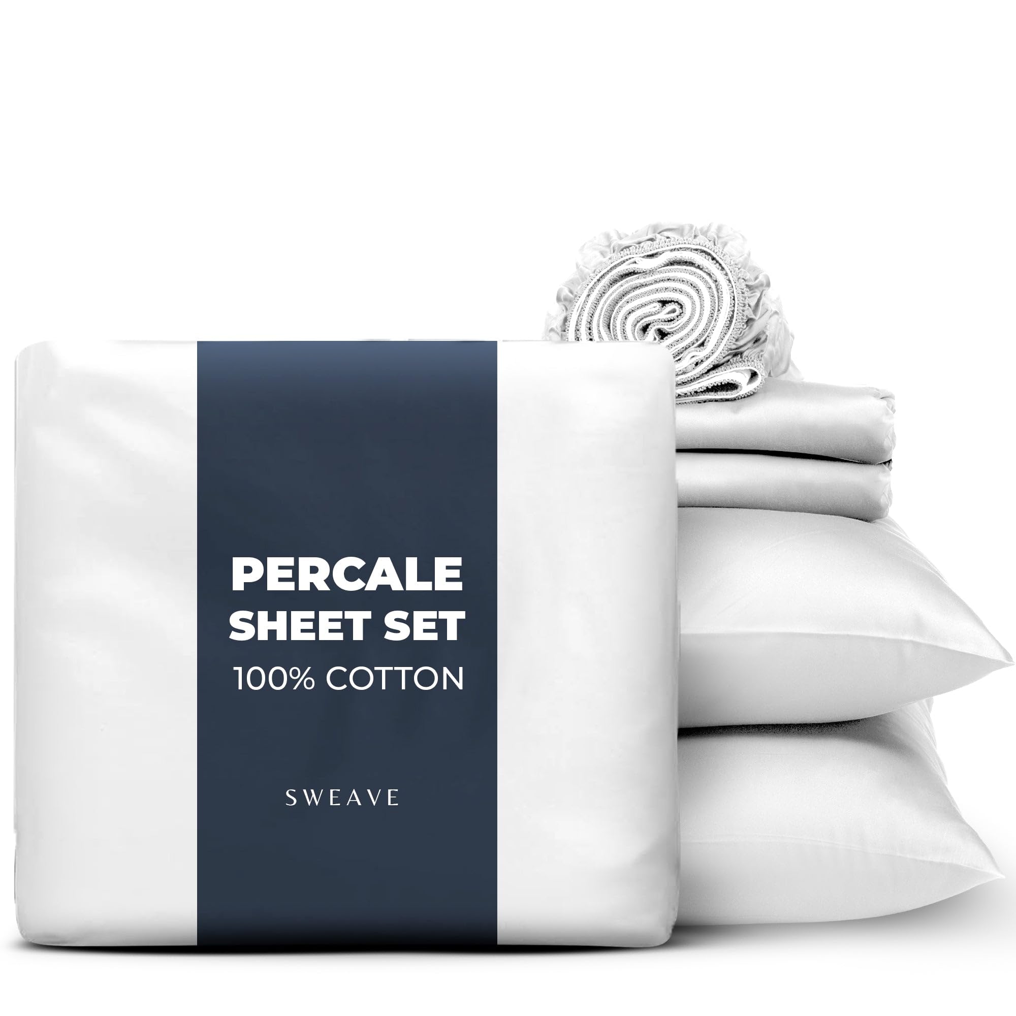100% Cotton Percale Sheet Set