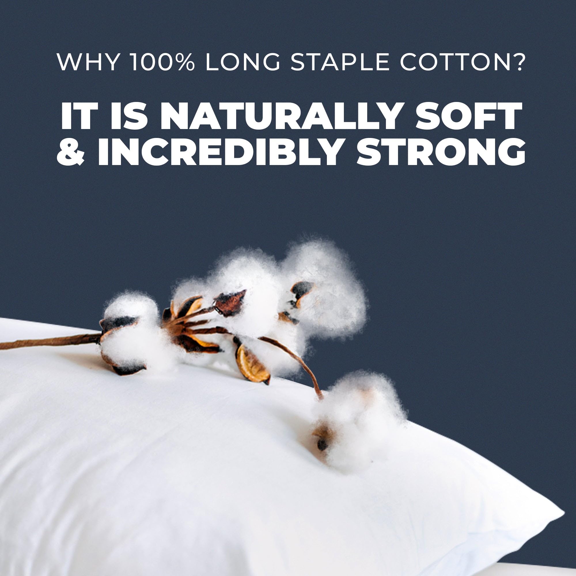 100% Cotton Percale Pillowcases