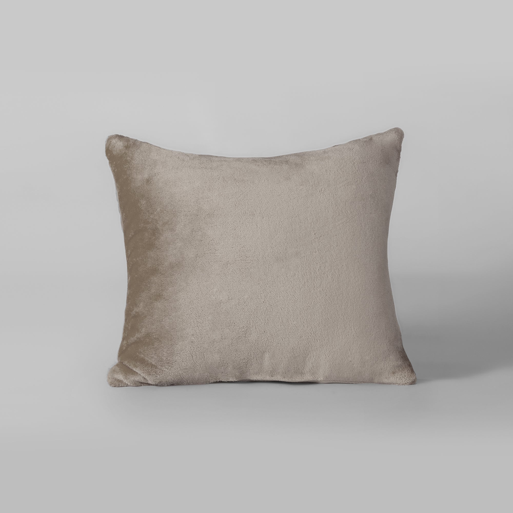 Charcoal Plush Cushion